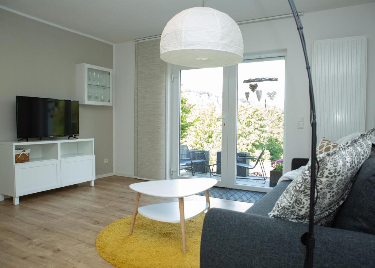 The Rocks - Ferienwohnung Mit Felsenpanorama Gerolstein Exteriör bild